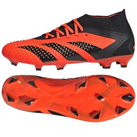 Adidas Predator Accuracy.2 Fg M GW4587 tenisice za nogomet narančasta narančaste i crvene