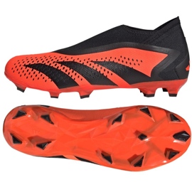 Adidas Predator Accuracy.3 Fg Ll M GW4595 tenisice za nogomet narančasta narančaste i crvene