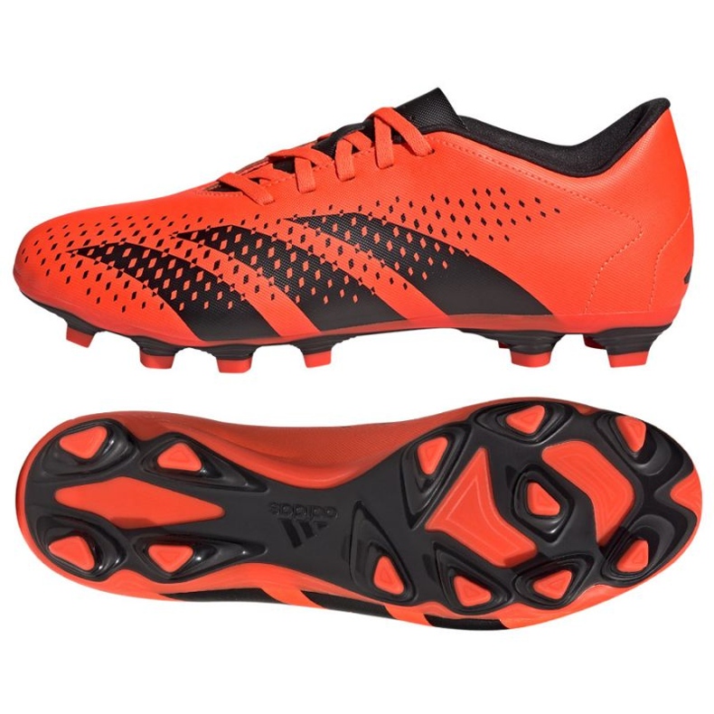 Adidas Predator Accuracy.4 Fg M GW4603 tenisice za nogomet naranča naranče i crvene