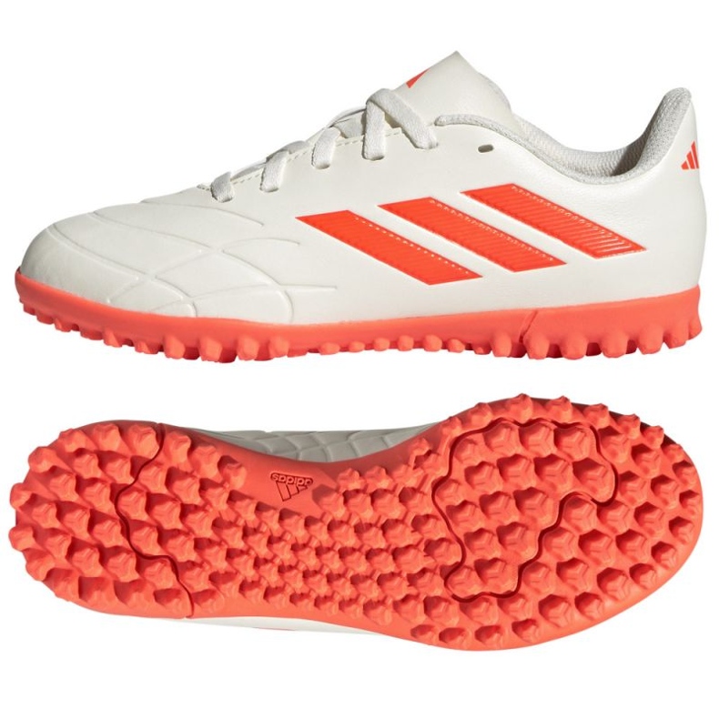Adidas Copa Pure.4 Tf Jr GY9043 tenisice za nogomet raznobojna bijela