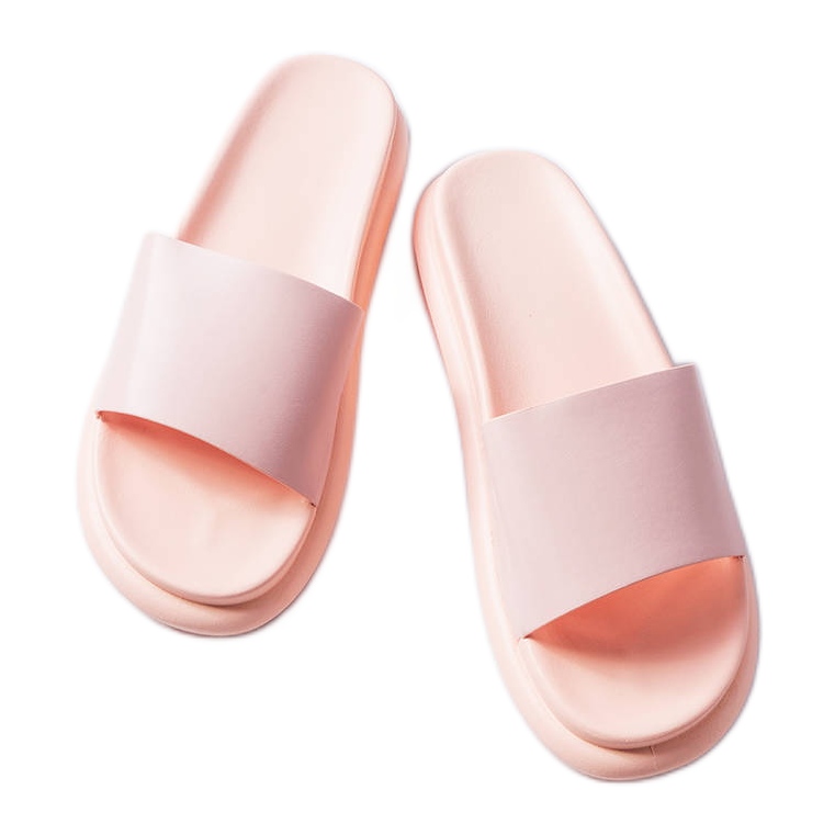 Ružičaste papuče na Paquette platformi ružičasta