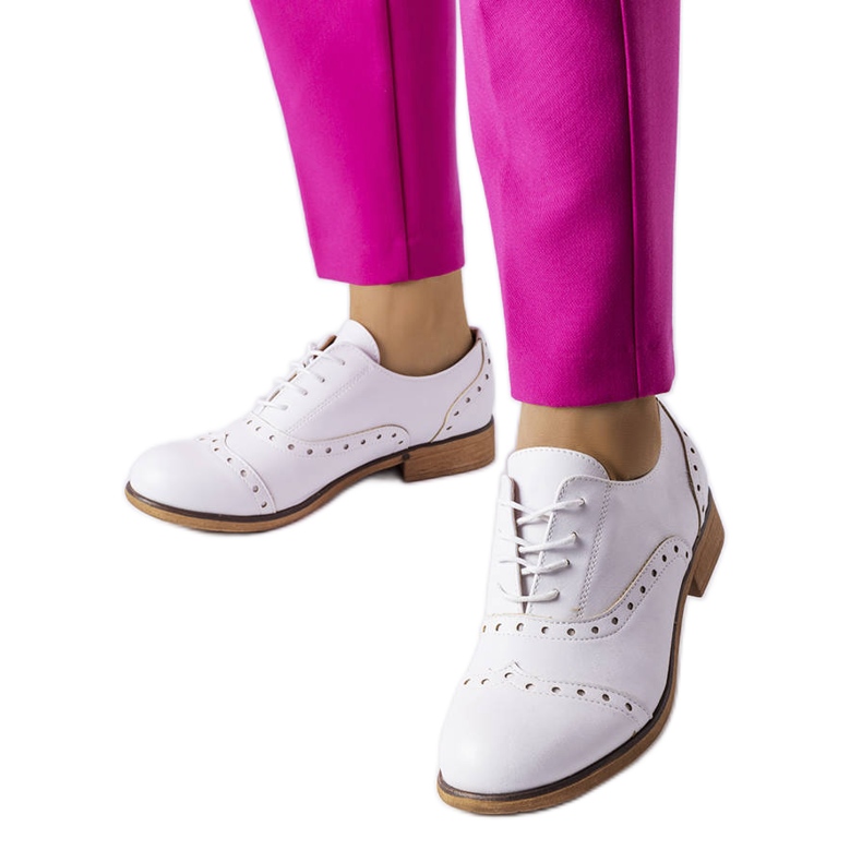 Bijele cipele LS5379 Bijele bijela