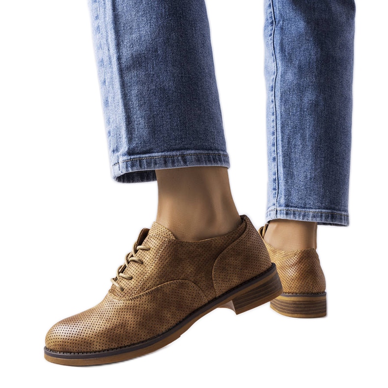 Smeđe cipele LS5379 Taupe smeđa