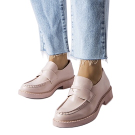 Ružičaste elegantne mokasine iz Élodie ružičasta