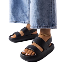 Crne Émond sandale crna