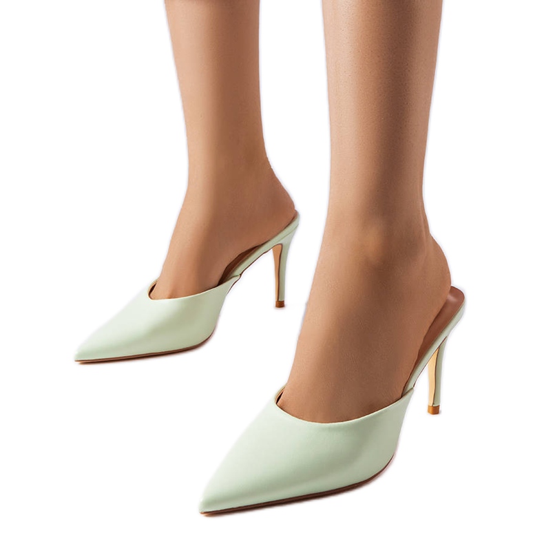 Zeleni klizači na Drainer peti zelena