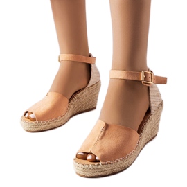 Ružičaste wedge espadrile iz Lauderdalea ružičasta