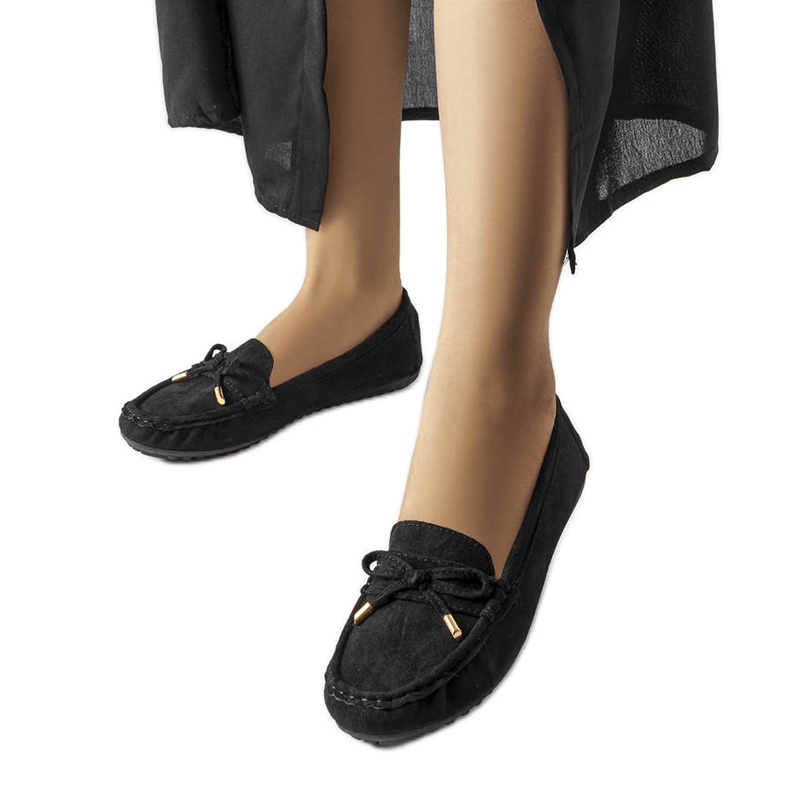 Crne natikače s mašnom iz Grassellija crno