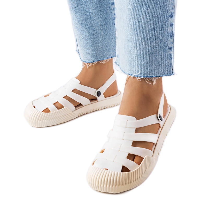 Canton bijele gumene sandale bijela