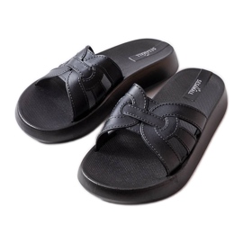 Coudert crne gumene tobogane crna