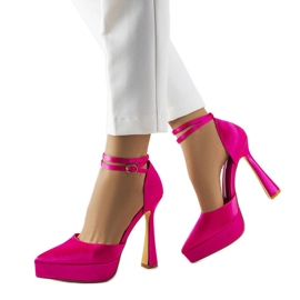 Ružičaste cipele s visokom petom iz Dallasa ružičasta