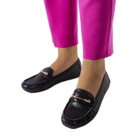 Crne mokasine s mat završetkom iz Sorela crno