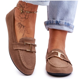 Carly bež klasične natikače