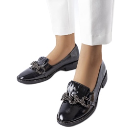 Butternut crne lakirane cipele crna