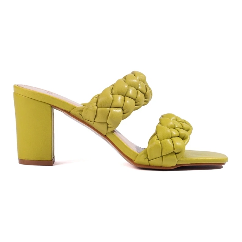 Zeleni tkani preklopci za stup Shelovet zelena