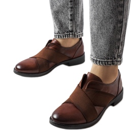 Bež brogovi LS5379 Taupe smeđa