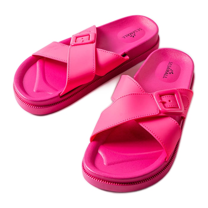 Ružičasta gumena kopča od Pauline