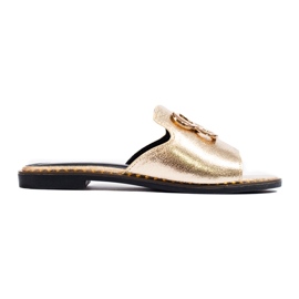 Ženske zlatne Shelovet ukrašene patike zlatni