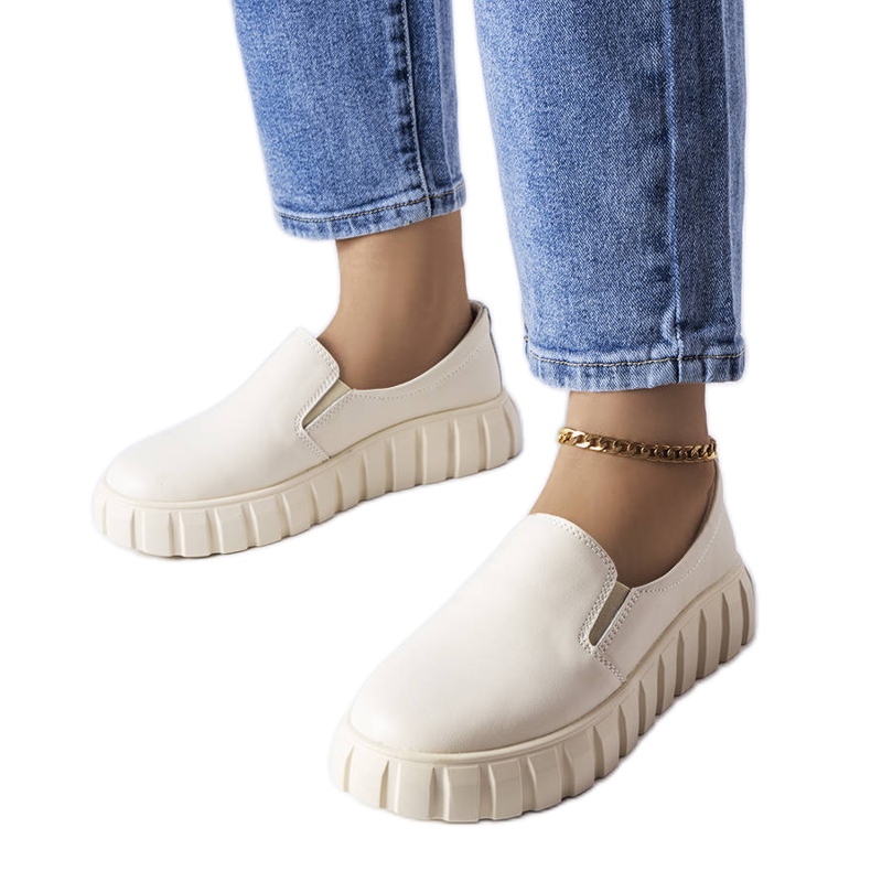 Bež brogovi LS5379 Taupe