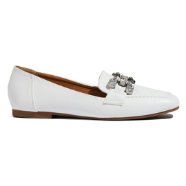 Ženske bijele natikače sa Shelovet ukrasom bijela