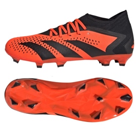 Adidas Predator Accuracy.3 Fg M GW4591 tenisice za nogomet crvena narančaste i crvene
