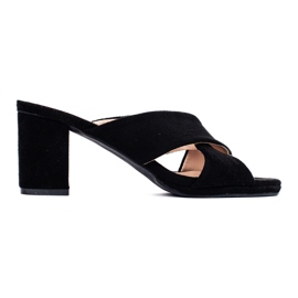 Crne antilop papuče iz Sheloveta crna