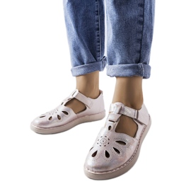 Bež brogovi LS5379 Taupe