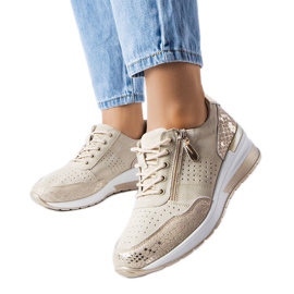 Jazzar bež ažur kožne cipele