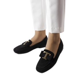 Crne mokasine od eko antilop kože iz Adélaïde crna