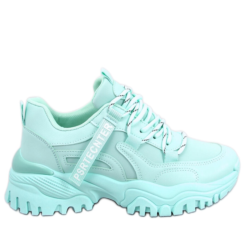 Tenisice s platformom Bains Green zelena