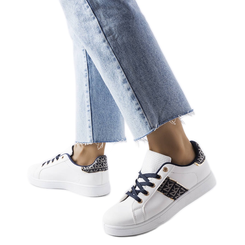 Inna Bijele tenisice s ukrašenim gornjim dijelom iz Sauriola bijela