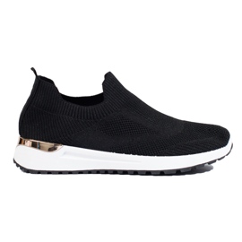 Shelovet crne slip-on tenisice crna