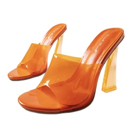 Narančasti prozirni predmeti od Clichyja narančasta