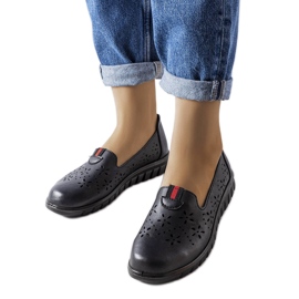 Crne svijetle natikače iz Jolija crna