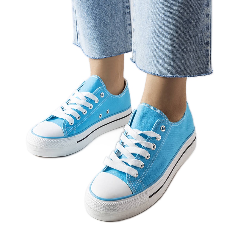 Inna Plave Freestyle tenisice s platformom plava