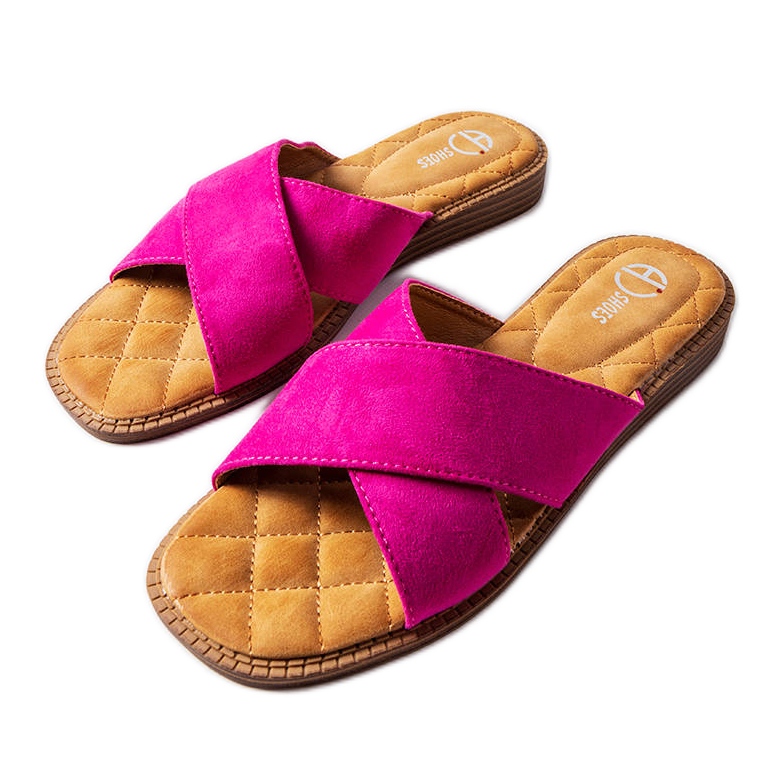 Tiana roze papuče ružičasta