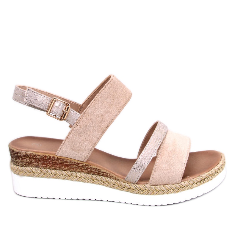 Frazier Bež sandale na klin