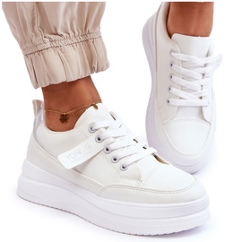 Klasične ženske sportske cipele bijele Ronesha bijela