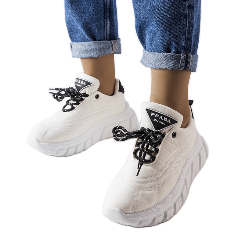 Inna Aisys bijele tenisice bijela