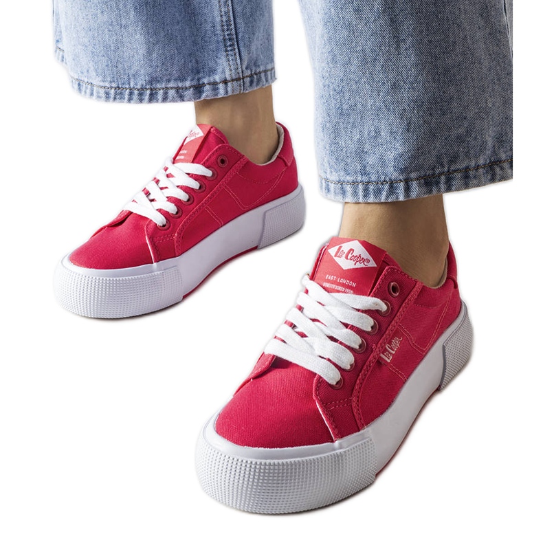 Lee Cooper LCW-20-31-026 ružičaste tenisice ružičasta