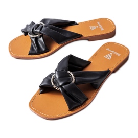 Crne elegantne papuče iz Belisarda crna