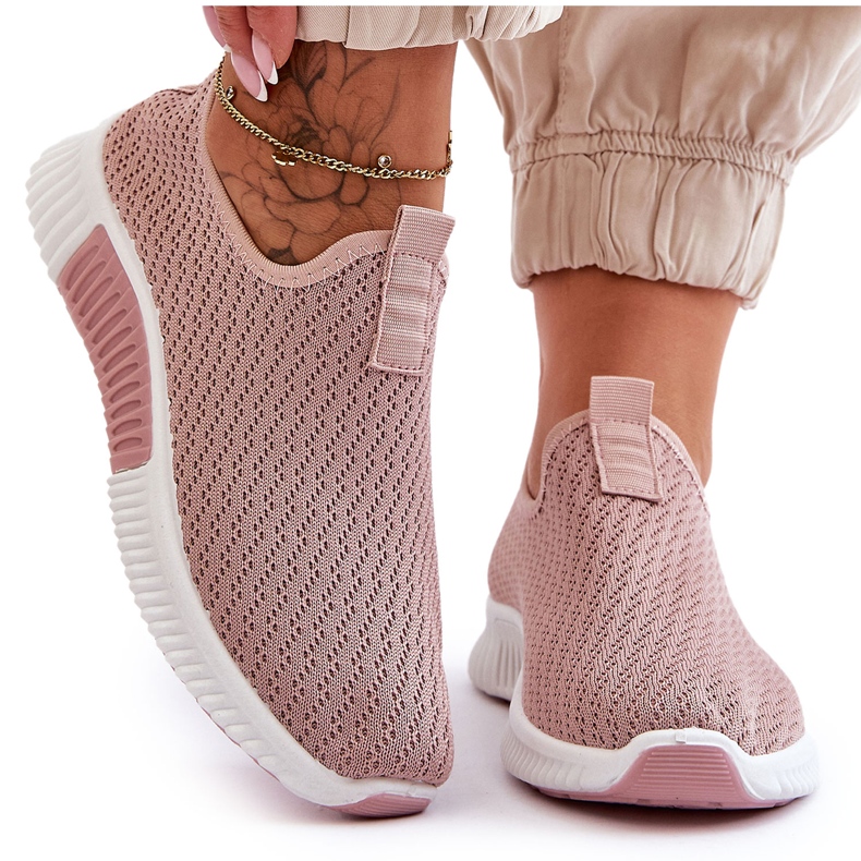 PM1 Klasične slip-on tenisice svijetloružičaste Frankie ružičasta