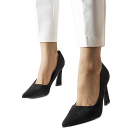 Inna Crne cipele na asimetričnu stiletto potpeticu od Linde crna