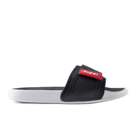 Crne muške papuče iz Aleje crna