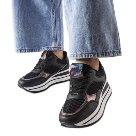 Ethel tenisice s debelim potplatom crna