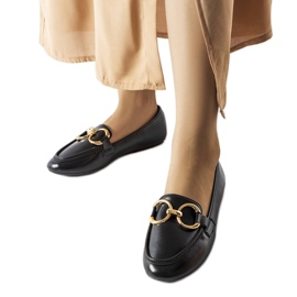 Crne ženske mokasine Couturier crna