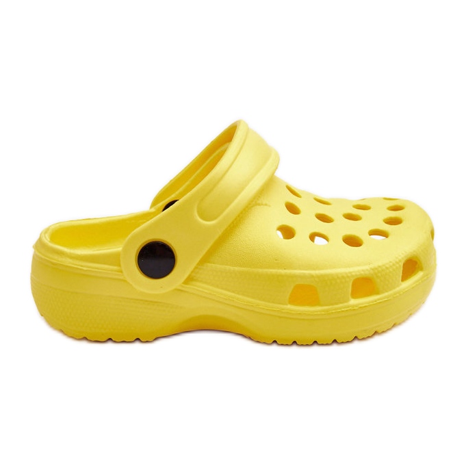 Dječji pjenasti Crocs tobogani Yellow Percy žuta boja