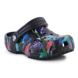Papuče Crocs Classic Dino Clog Jr 208303-4LF crna