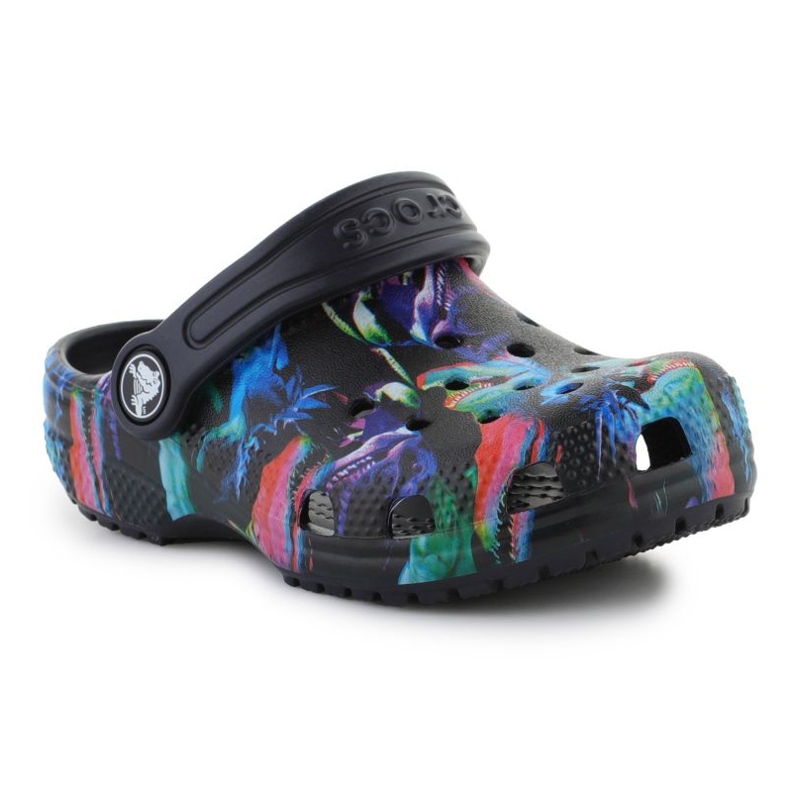 Papuče Crocs Classic Dino Clog Jr 208303-4LF crno