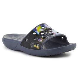 Crocs papuče Classic Meta Scape Slide 208471-0C4 crna